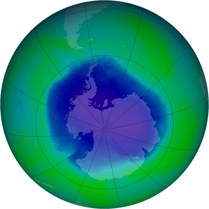 Ozone Map 2008-11-20